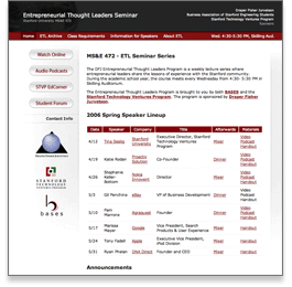 Stanford University ETL